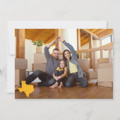 Yellow Hey Y'all - Nach Texas gezogen Ankündigung (Rückseite)