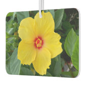Yellow Hibiskus Air Freshener Autolufterfrischer (Links)