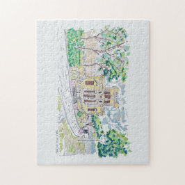 Yellow Historic Villa Puzzle