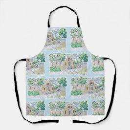 Yellow Historic Villa Schürze