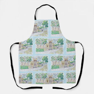 Yellow Historic Villa Schürze