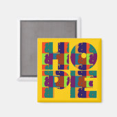 Yellow HOPE Magnet (Vorderseite/Rückseite)