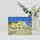 Yellow House Arles Frankreich Vincent van Gogh Postkarte (Stehend Vorderseite)