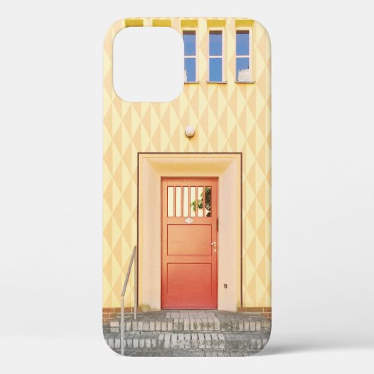 Yellow house illustration Case-Mate iPhone hülle (Rückseite)