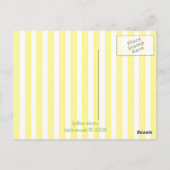 Yellow House Postkarte (Rückseite)