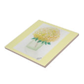 Yellow Hydrangea Fliese (Seite)