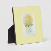 Yellow Hydrangea Fotoplatte (Vorderseite)