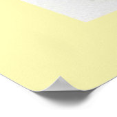 Yellow Hydrangea Poster (Ecke)