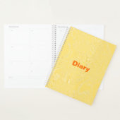 Yellow Ice Diary Spiral Notebook Planer (Anzeige)