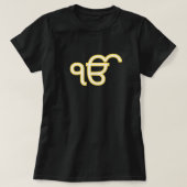 Yellow Ik Onkar  T-Shirt (Design vorne)