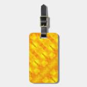 Yellow Ikat auch Gepäckanhänger (Vorderseite vertikal)