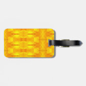 Yellow Ikat auch Gepäckanhänger (Rückseite horizontal)