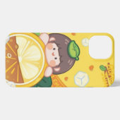 Yellow iPhone 13 Hüllen Hülle (Rückseite (Horizontal))