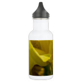 Yellow Iris Bean Wasserflasche aus rostfreiem Stah (Links)