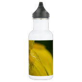 Yellow Iris Bean Wasserflasche aus rostfreiem Stah (Rechts)