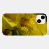 Yellow Iris Beard iPhone Case (Rückseite (Horizontal))