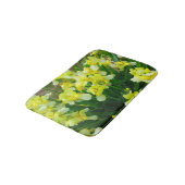 Yellow Iris Blume Bath Mat Badematte (Schrägansicht)