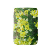 Yellow Iris Blume Bath Mat Badematte (Vorderseite Vertikal)