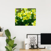 Yellow Iris Blume Poster (Heimbüro)