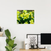 Yellow Iris Blume Poster (Heimbüro)