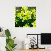 Yellow Iris Blume Poster (Heimbüro)