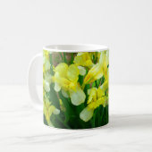Yellow Iris Blume Tasse (Vorderseite Links)