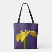 Yellow Iris Tasche (Rückseite)