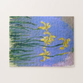 Yellow Irises Claude Monet Fine Art Puzzle (Horizontal)