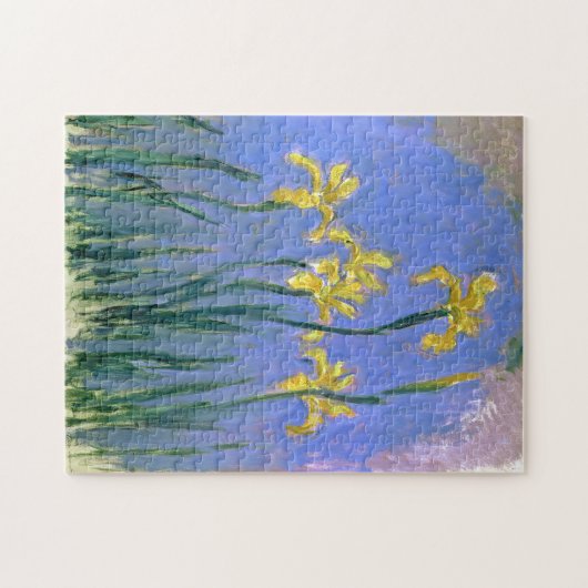 Yellow Irises Claude Monet Fine Art Puzzle (Horizontal)
