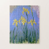 Yellow Irises Claude Monet Fine Art Puzzle (Vertikal)