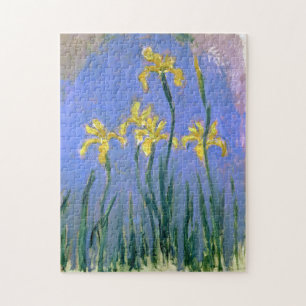 Yellow Irises Claude Monet Fine Art Puzzle