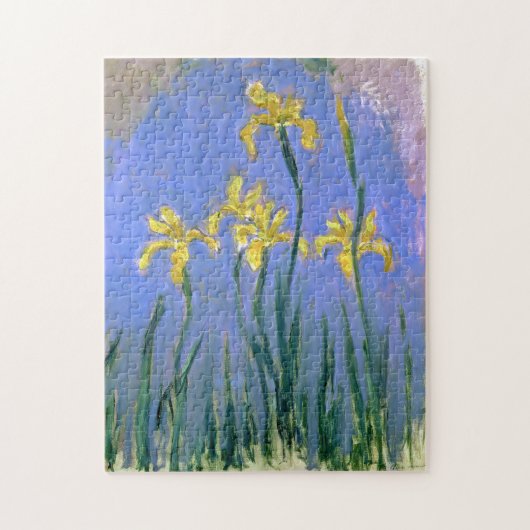 Yellow Irises Claude Monet Fine Art Puzzle (Vertikal)