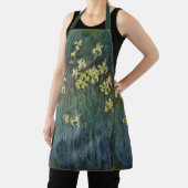 Yellow Irises von Claude Monet, Vintage Kunst Schürze (InSitu)