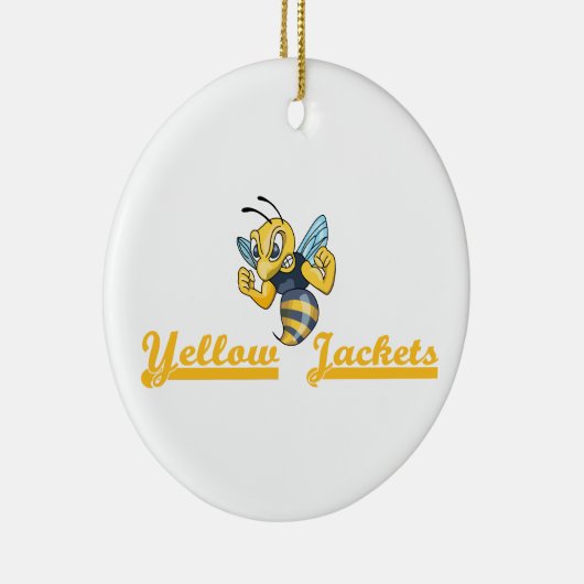 YELLOW JACKETS KERAMIKORNAMENT (Rechts)