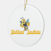 YELLOW JACKETS KERAMIKORNAMENT (Links)