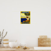 Yellow Jamaica Poster (Küche)