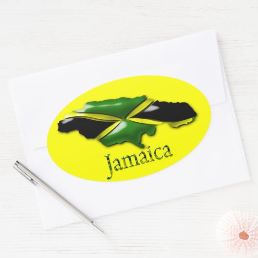 Yellow Jamaica Sticker (Umschlag)