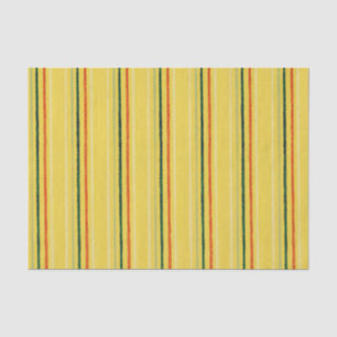 YELLOW JAPANESE WOODBLOCK Tissue Seidenpapier