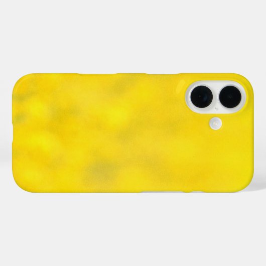 Yellow Joy Case-Mate iPhone Hülle (Rückseite (Horizontal))