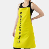 Yellow Jumbo Fett Name oder Farbe auswählen Schürze (InSitu)