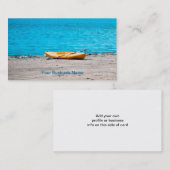 Yellow Kayak Visitenkarte (Vorne/Hinten)