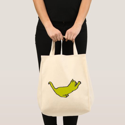 Yellow Kitty Tasche (Vorderseite (Produkt))