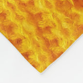 Yellow knitted surface textile material background fleecedecke (Ecke)