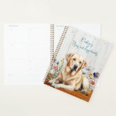 Yellow Lab Wildflowers Planer (Anzeige)