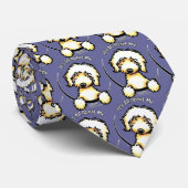 Yellow Labradoodle IAAM Krawatte (Gerollt)