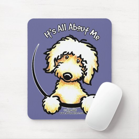 Yellow Labradoodle IAAM Mousepad (Mit Mouse)