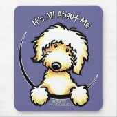 Yellow Labradoodle IAAM Mousepad (Vorne)