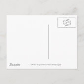 Yellow Labrador Abschluss Ankündigungspostkarte (Rückseite)