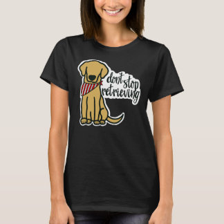 Yellow Labrador Boy Hört nicht auf, sich zurückzuh T-Shirt