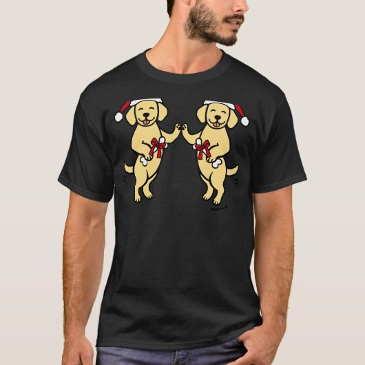 Yellow Labrador Friends Exchange T-Shirt (Vorderseite)